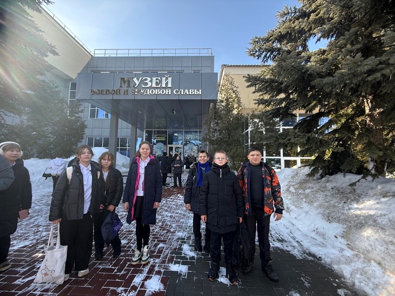 Урок мужества для обучающихся 5э, 5к и 8э классов.